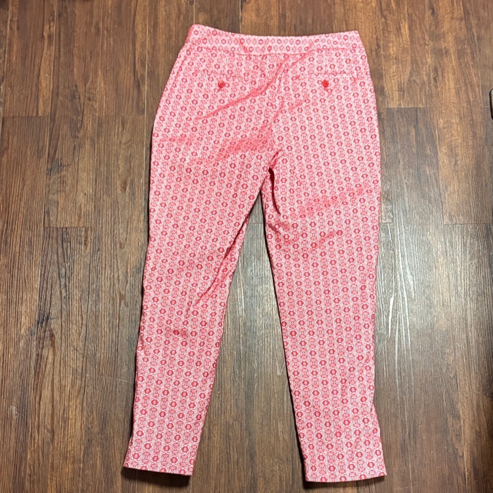 Talbots Pink Patterned Pants - Picture 6 of 7